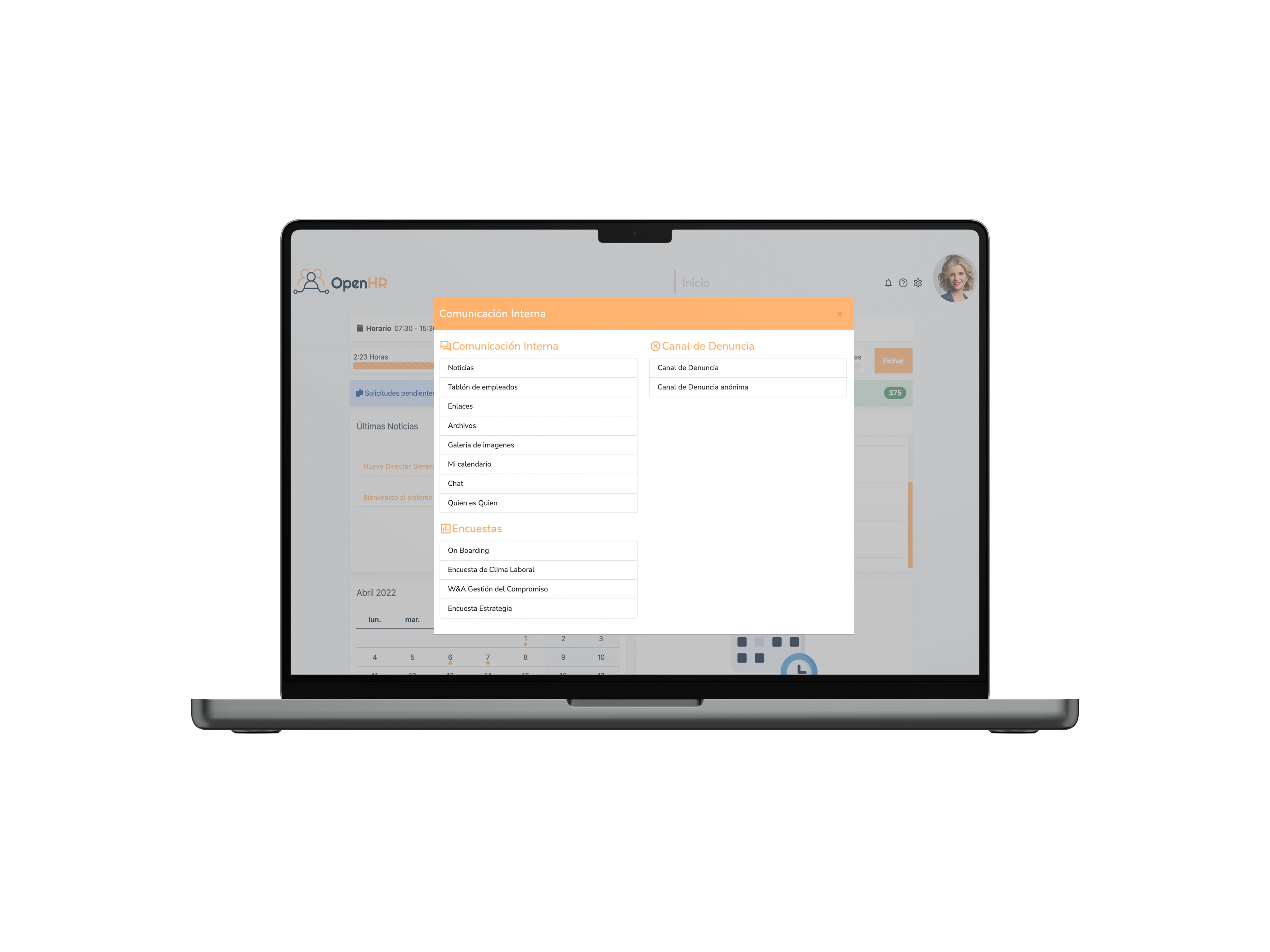OpenHR Comunicación Interna