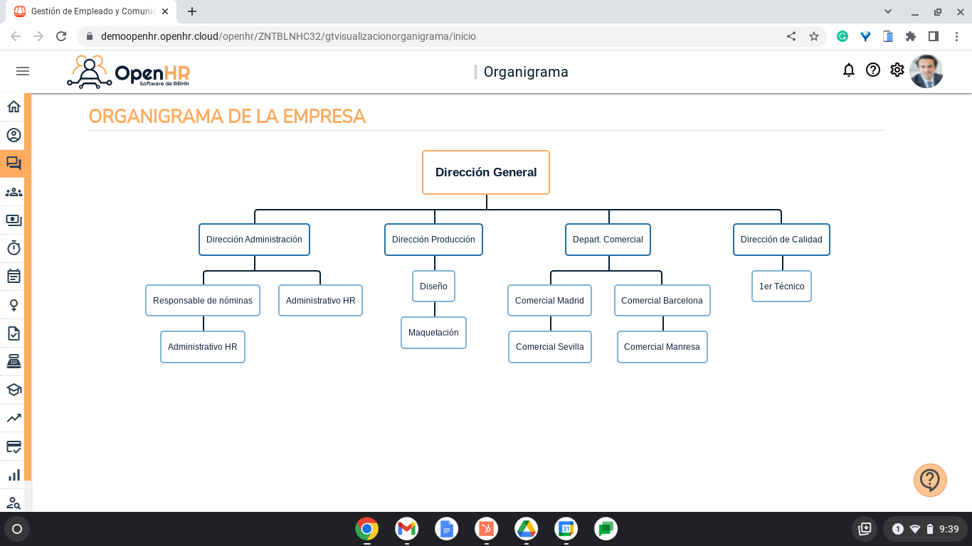 Organigrama integral