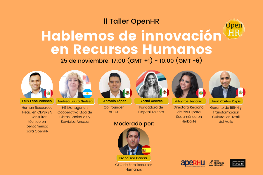 II Taller OpenHR: "Hablemos de ... Innovación en recursos humanos"