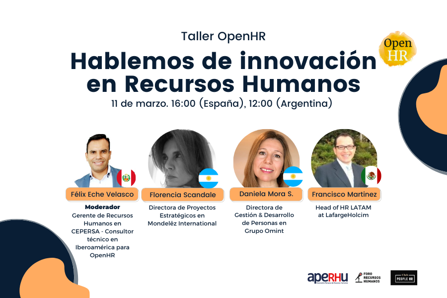 III Taller OpenHR: "Hablemos de ... Innovación en recursos humanos".