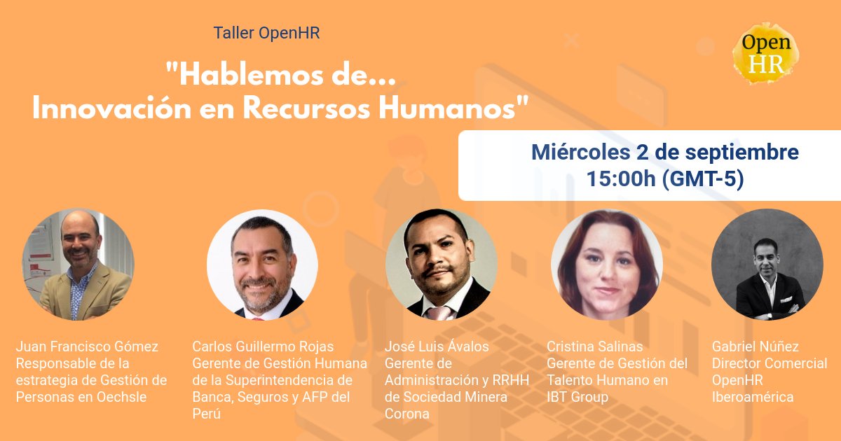 Taller OpenHR: "Hablemos de... Innovación en Recursos Humanos"