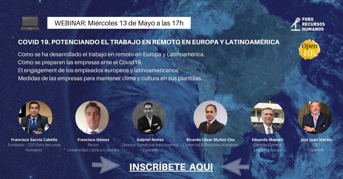 Potenciando el teletrabajo en remoto en Europa y latinoamérica